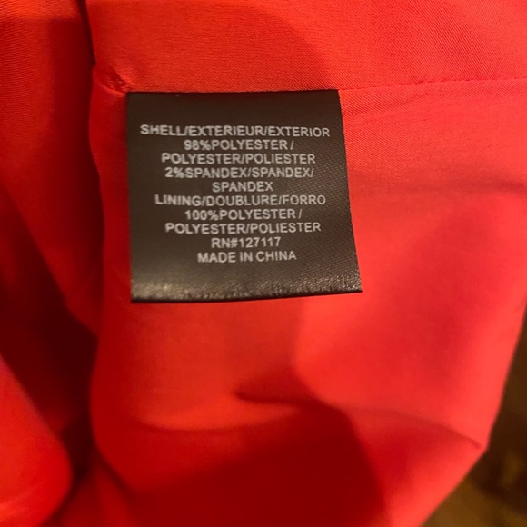 NWT Badgley Mischka Coral Dress, Size 6 - Picture 9 of 10